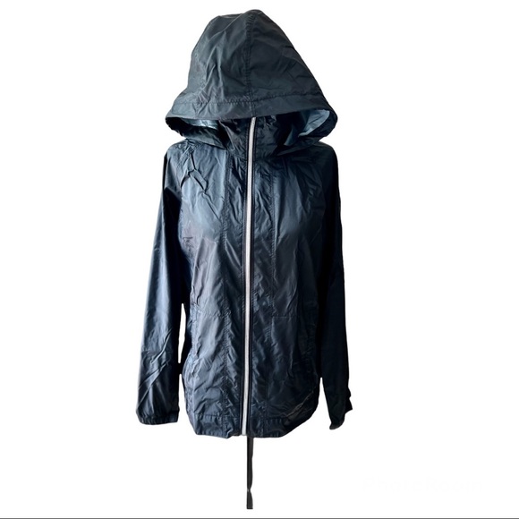 Columbia Black Windbreaker Jacket - Picture 2 of 6